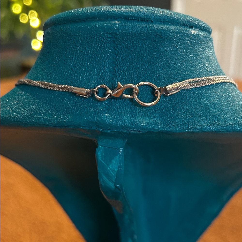Silver Smooth Rope Necklace - Picture 2 of 6